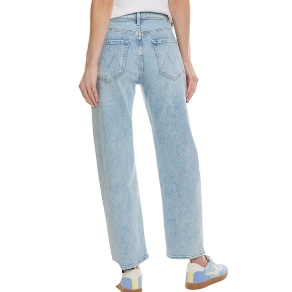 MOTHER The Ditcher Zip Ankle Straight Leg Denim Jean Light as a Feather Size 29 - Picture 2 of 14